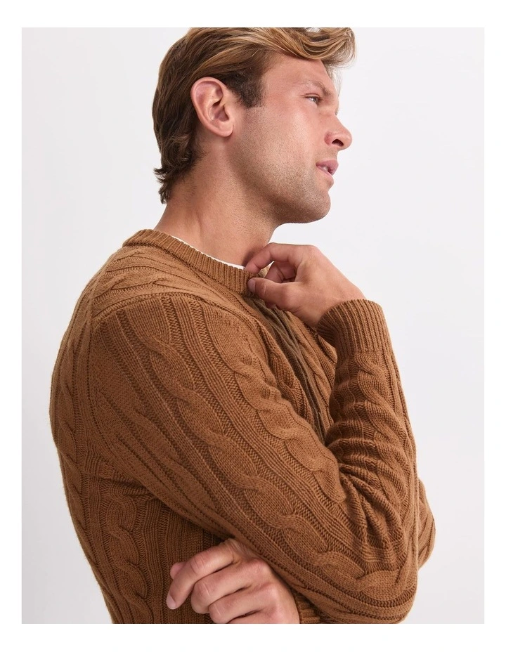 Cable Knit Sweater image 6