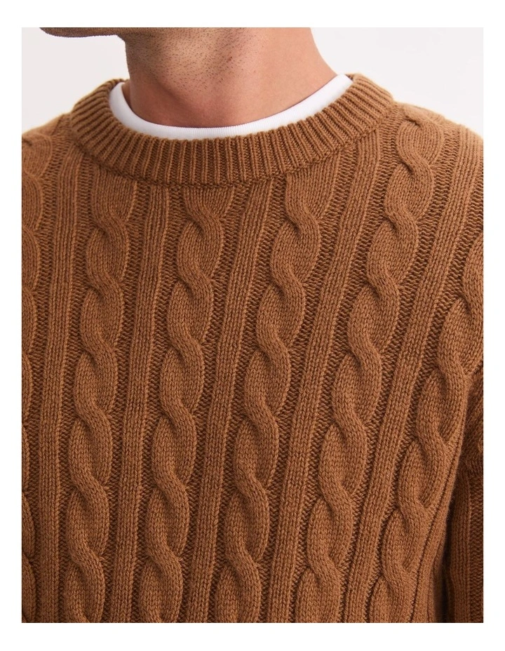 Cable Knit Sweater image 7