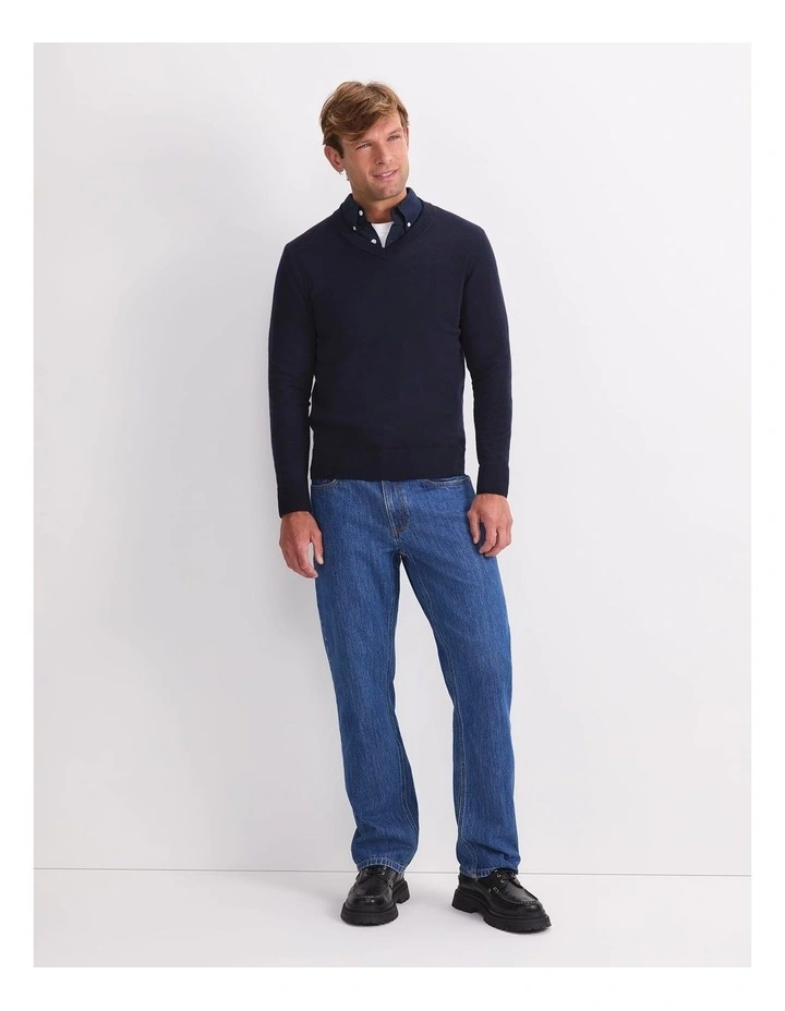 Merino V-Neck Knit image 4