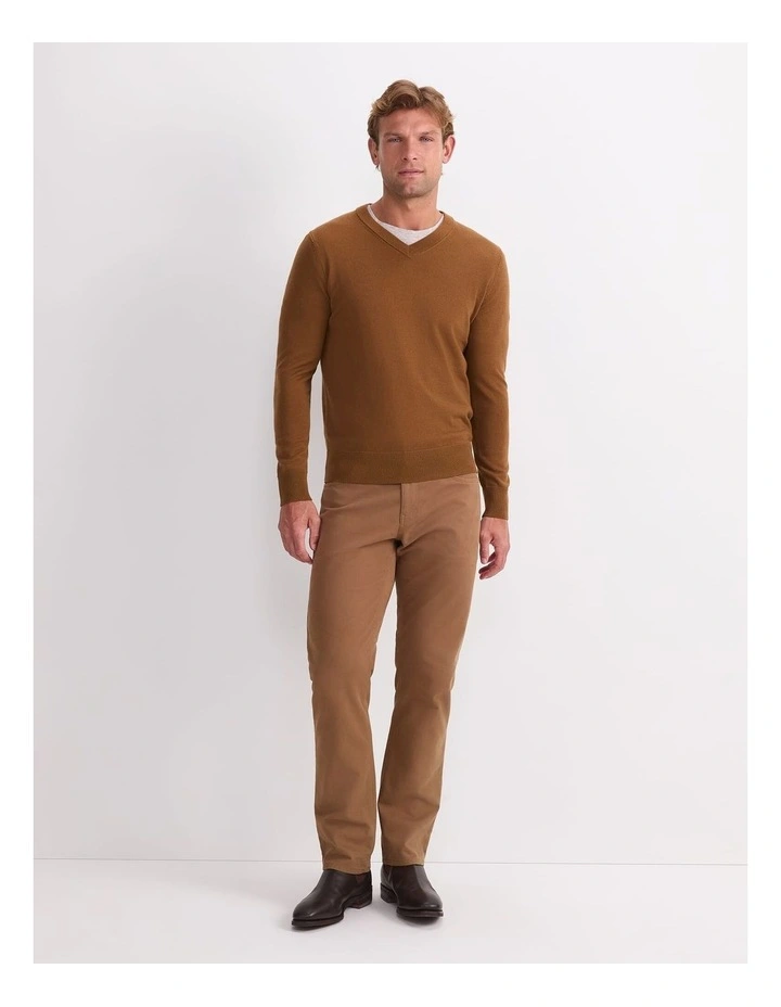 Merino V-Neck Knit image 3