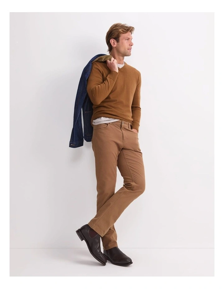 Merino V-Neck Knit image 4