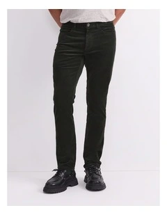 Hudson Cord Jeans in Black