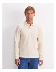 Long Sleeve SC Pique Polo