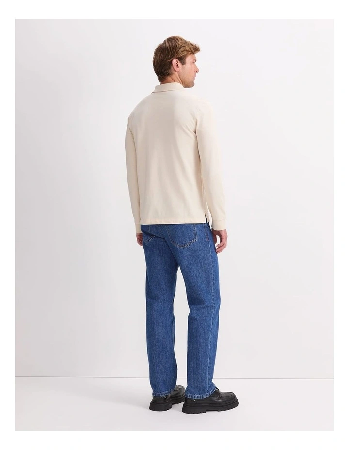 Long Sleeve SC Pique Polo image 2