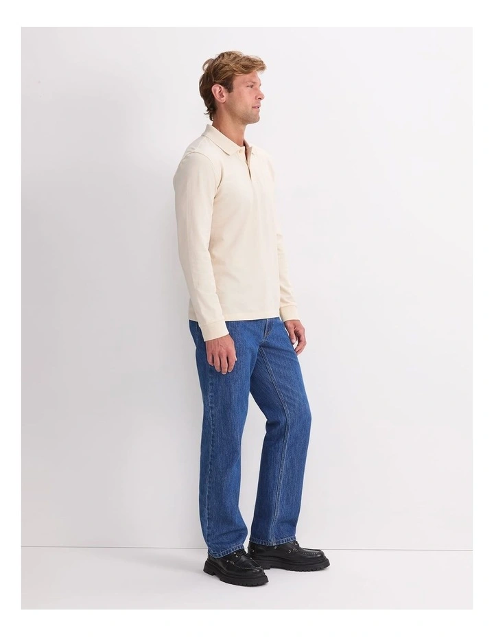 Long Sleeve SC Pique Polo image 3