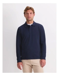 Long Sleeve SC Pique Polo