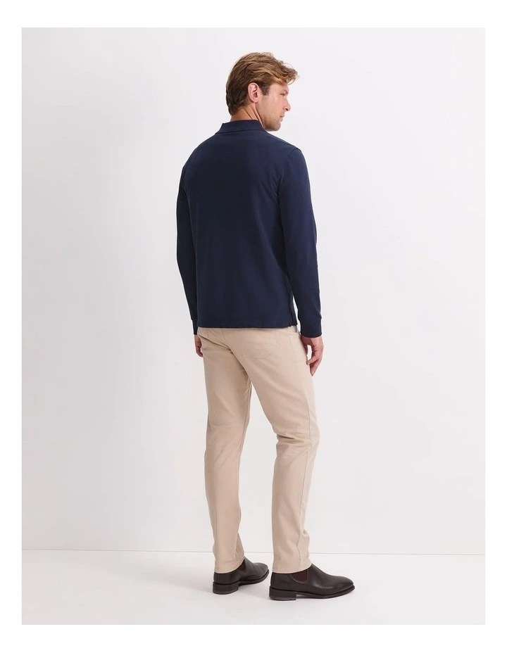 Long Sleeve SC Pique Polo image 2