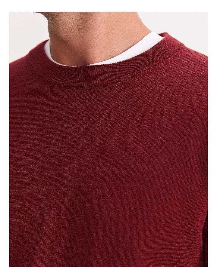 Merino Crew Neck Knit image 3