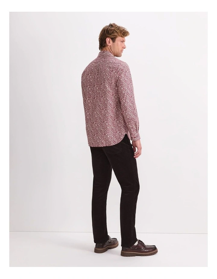 Long Sleeve James Paisley Shirt image 2