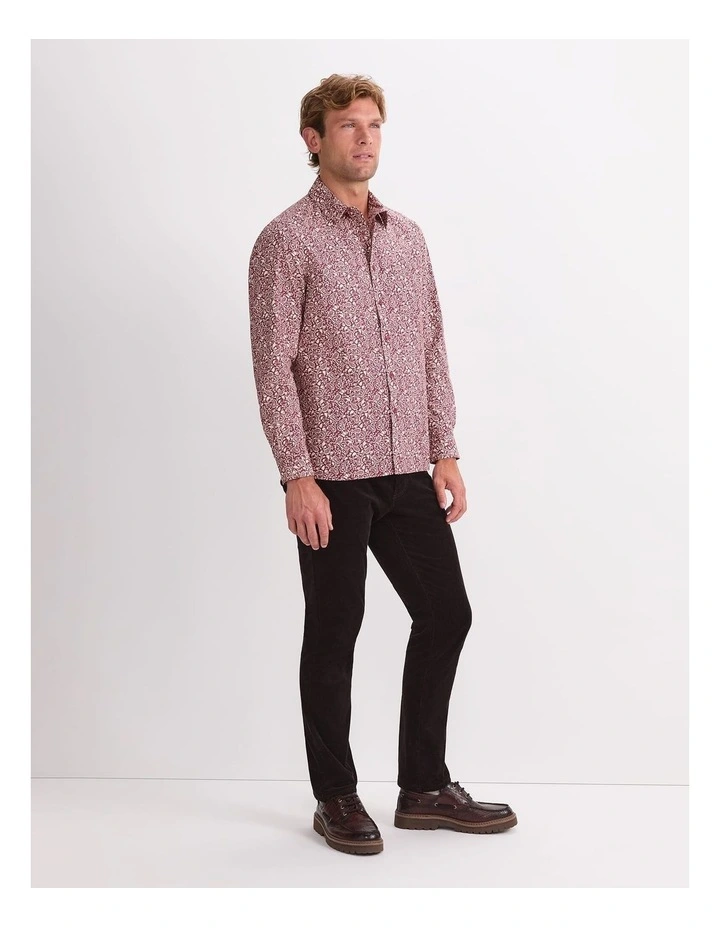 Long Sleeve James Paisley Shirt image 3