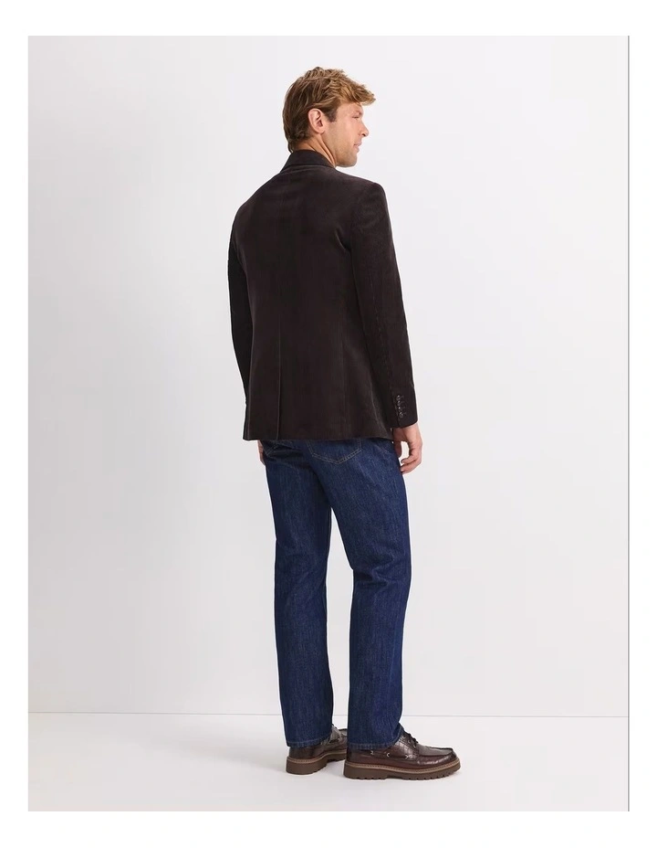 Cord Blazer in Brown image 3