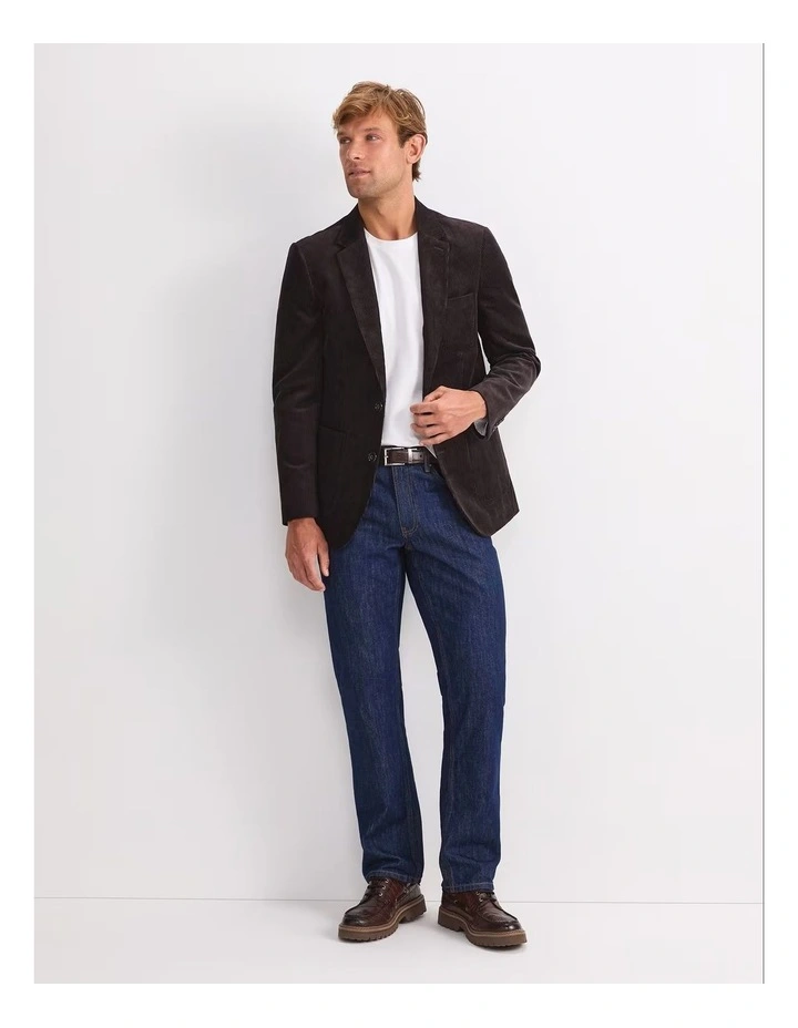 Cord Blazer in Brown image 4