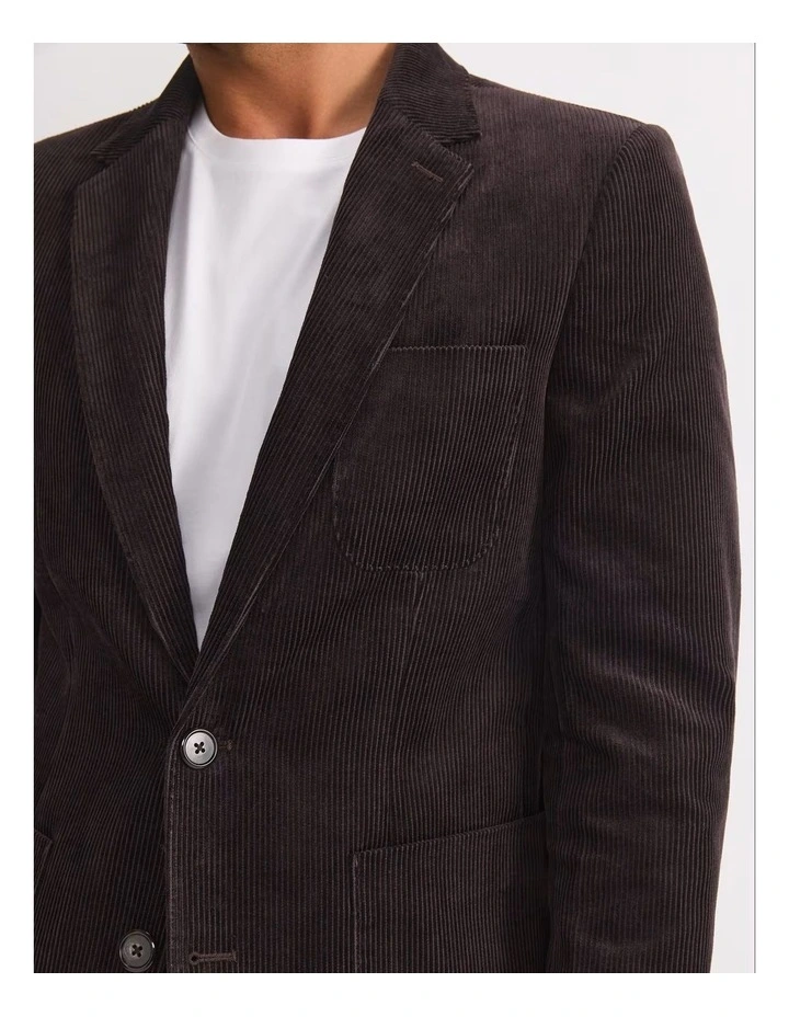 Cord Blazer in Brown image 6