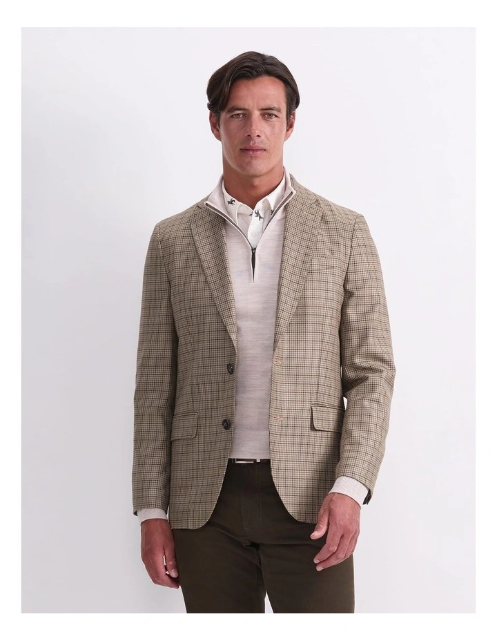 Check Single Breasted Blazer image 1