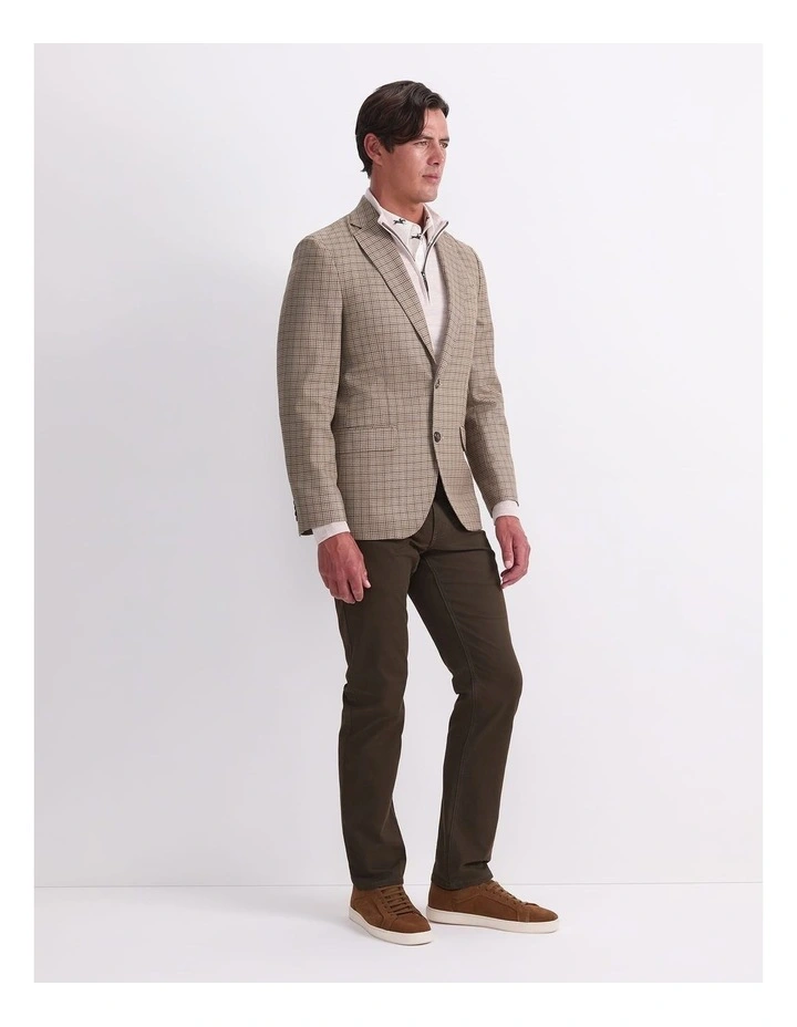 Check Single Breasted Blazer image 2