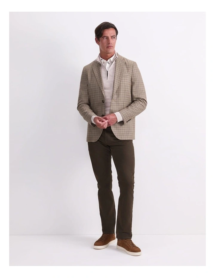 Check Single Breasted Blazer image 4