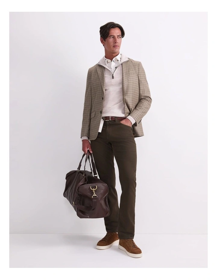 Check Single Breasted Blazer image 5