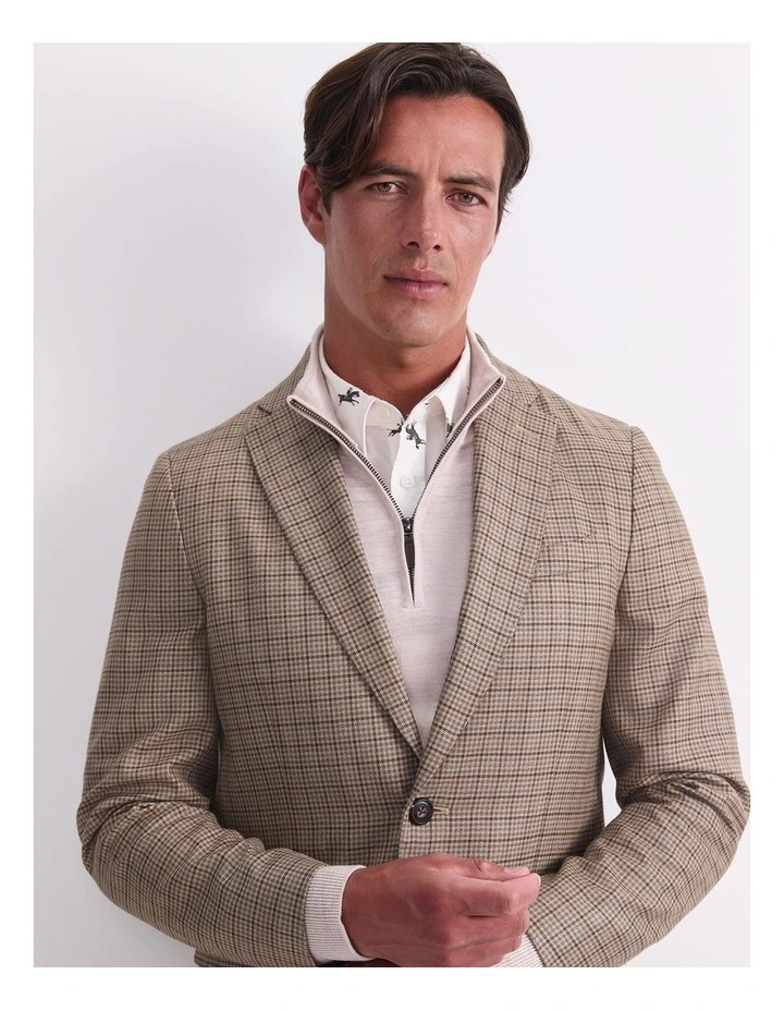 Check Single Breasted Blazer image 6