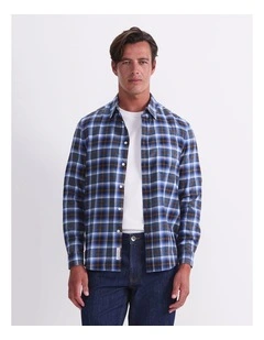 Justin Long Sleeve Flannel Shirt