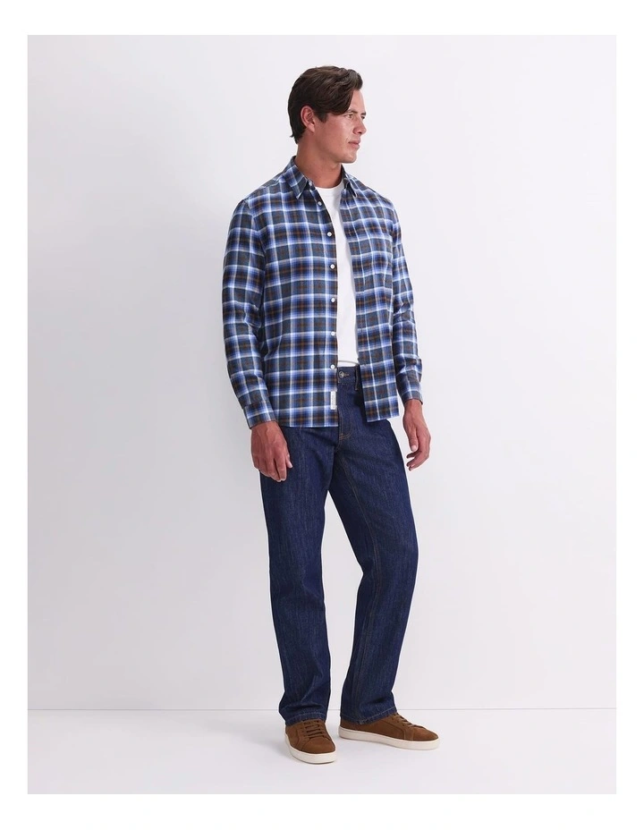 Justin Long Sleeve Flannel Shirt image 3