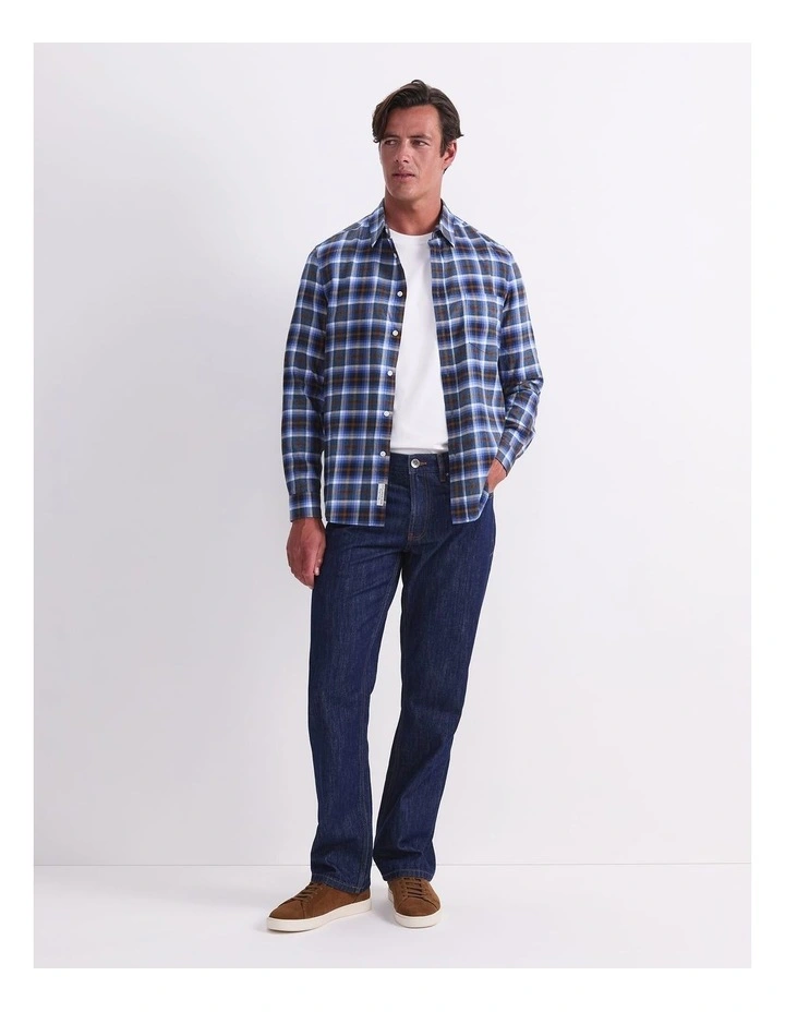 Justin Long Sleeve Flannel Shirt image 4