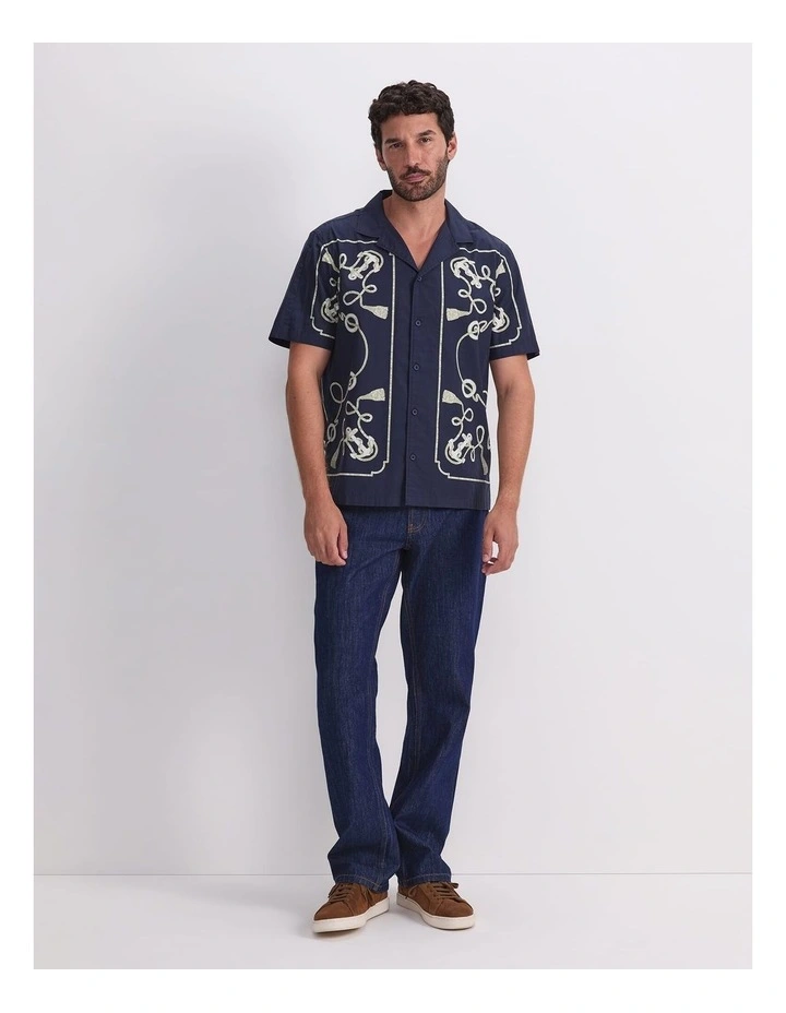 Sardinia Resort Shirt in Blue image 4