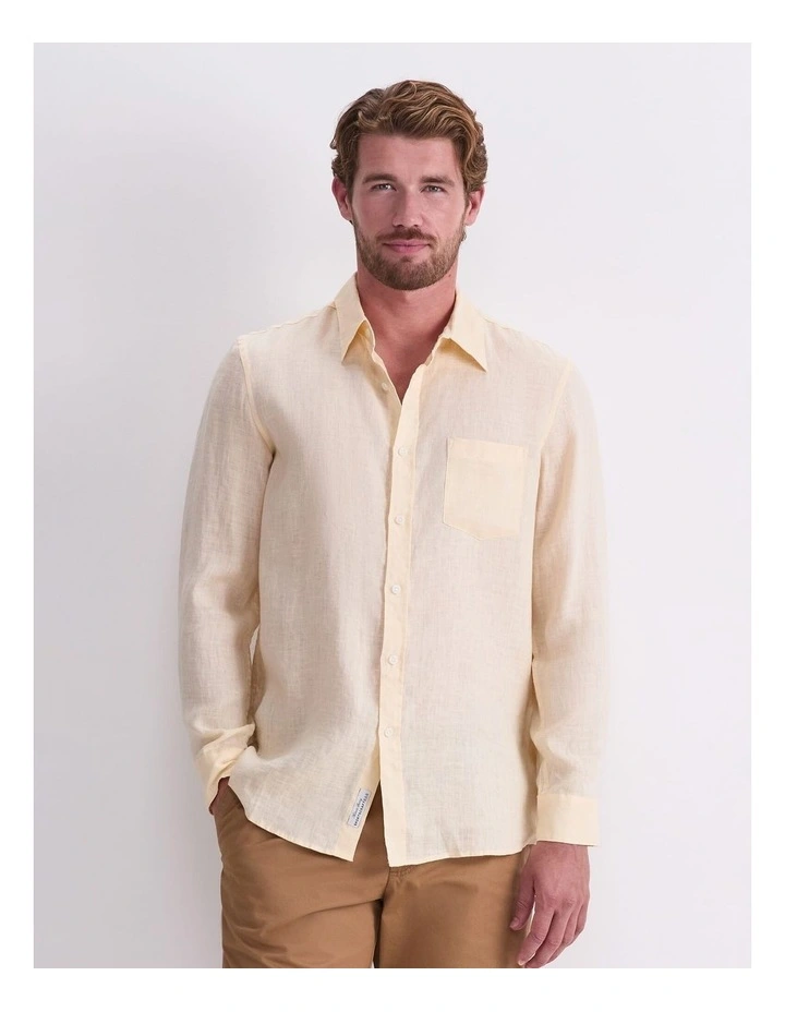 Long Sleeve Linen Shirt image 1