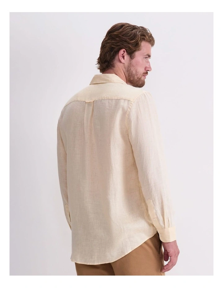 Long Sleeve Linen Shirt image 2