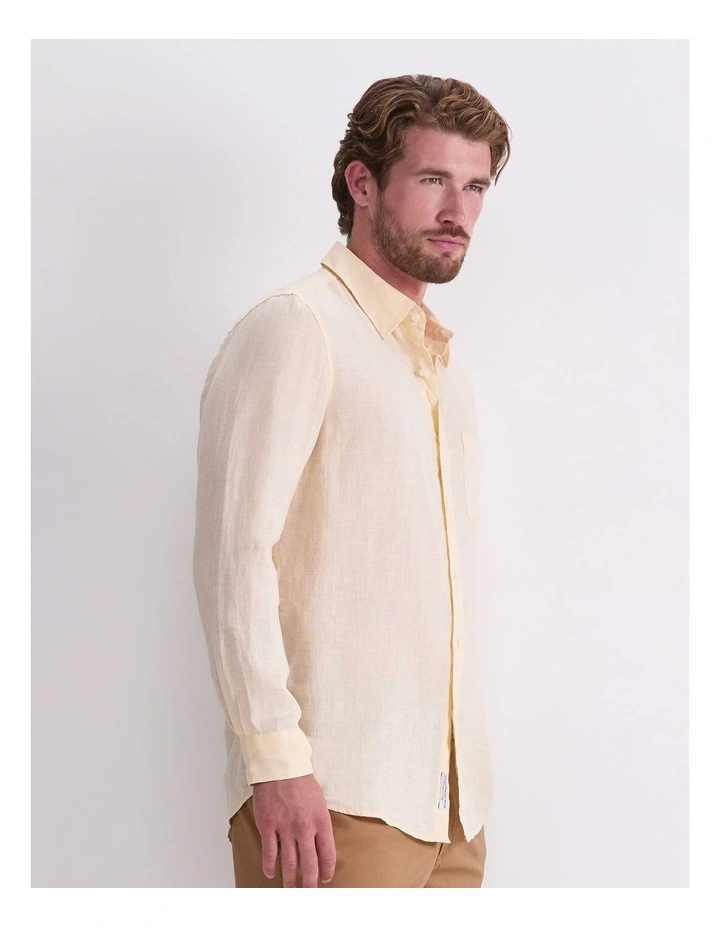 Long Sleeve Linen Shirt image 4