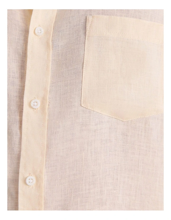 Long Sleeve Linen Shirt image 6
