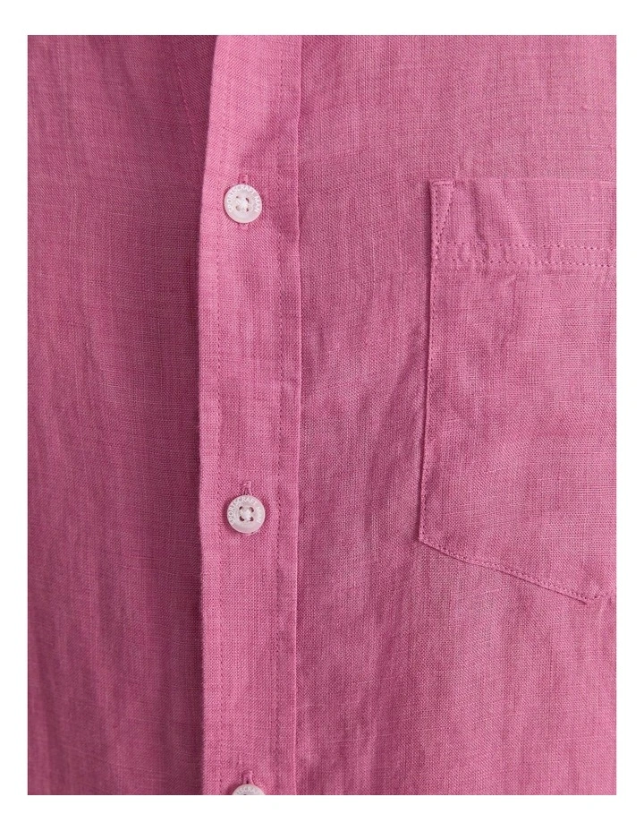 Linen Long Sleeve Delave Shirt image 7