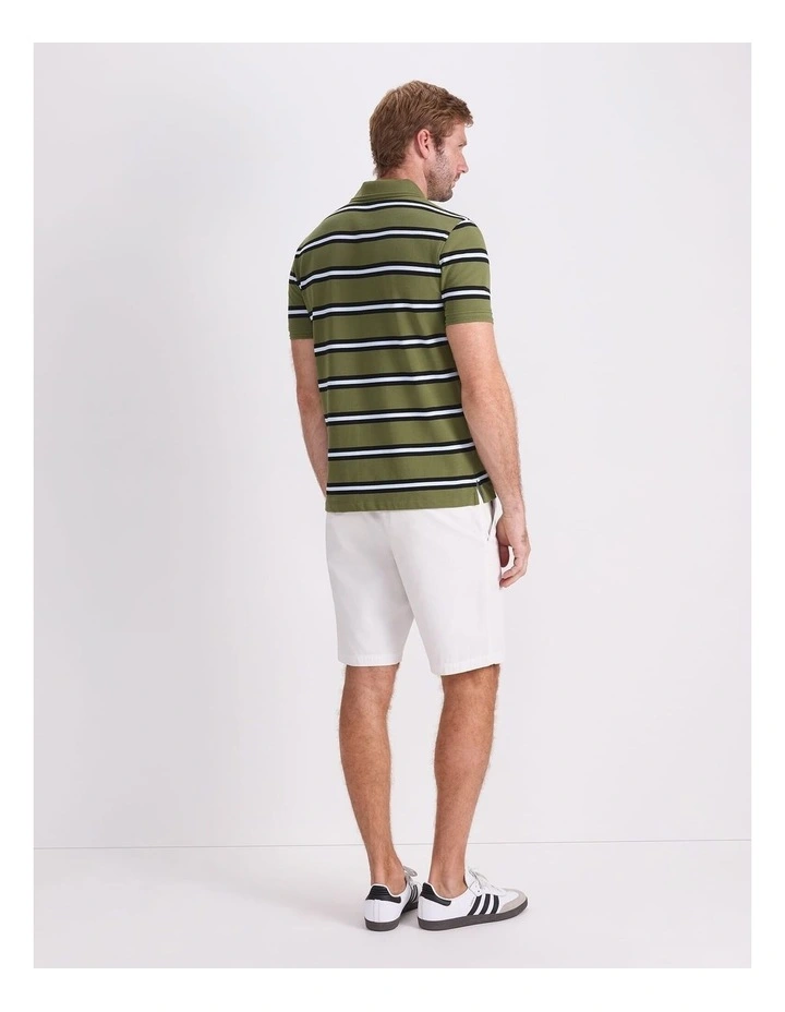 SC Bold Stripe Pique Polo image 2