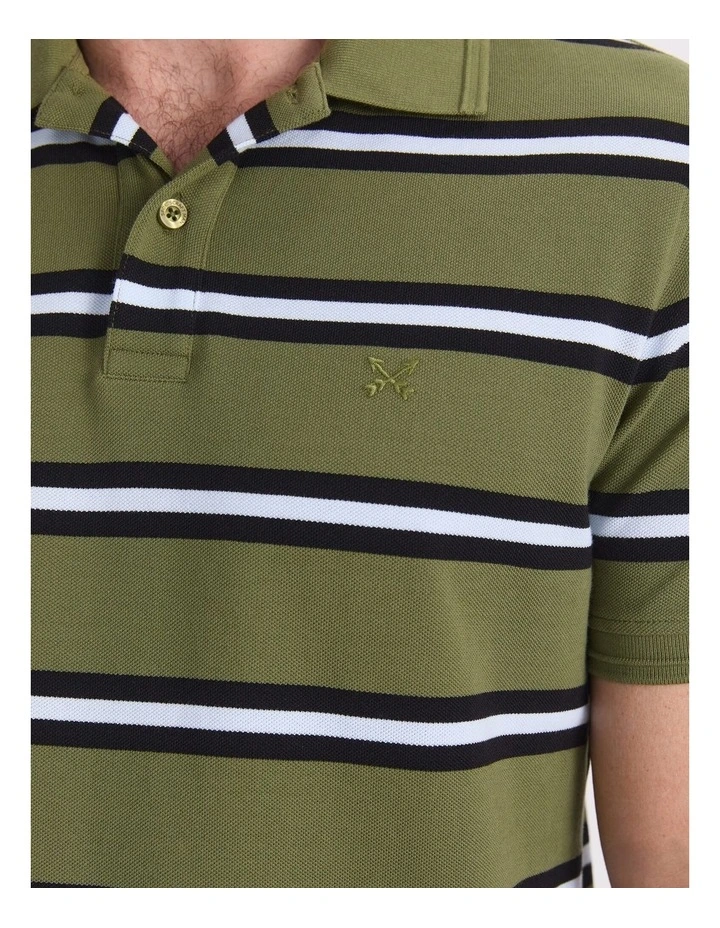 SC Bold Stripe Pique Polo image 7
