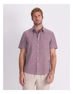 Joss Short Sleeve Print Shirt