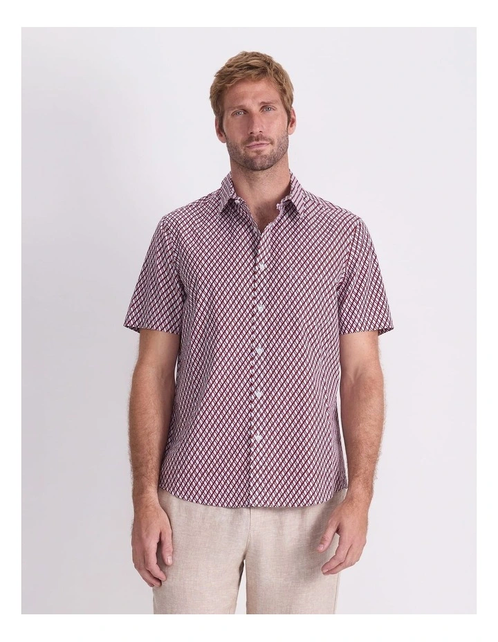 Joss Short Sleeve Print Shirt image 1