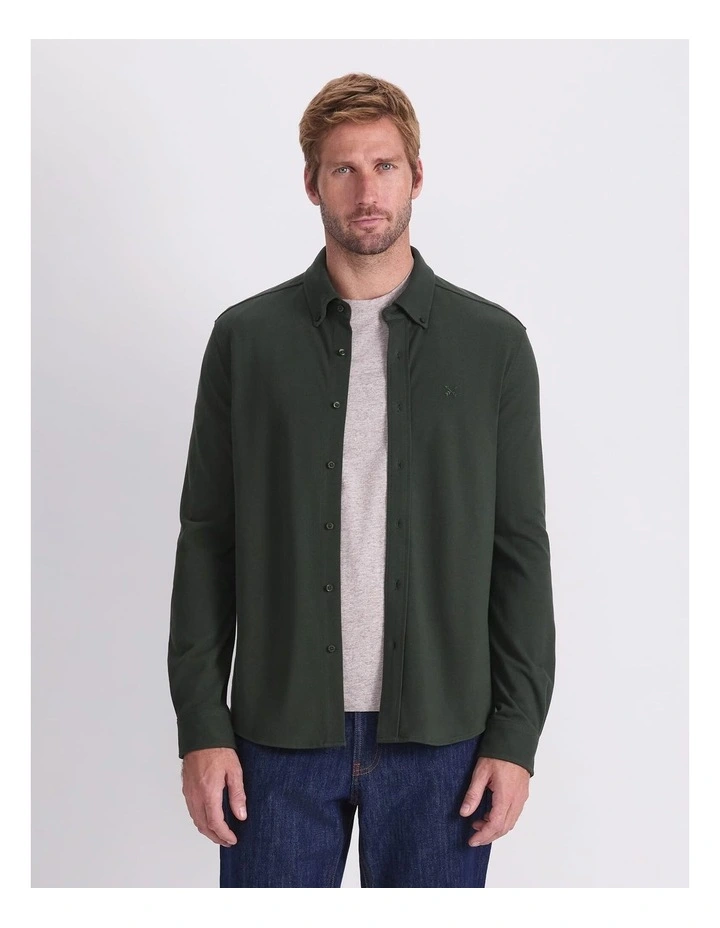 Long Sleeve Pique Shirt image 1