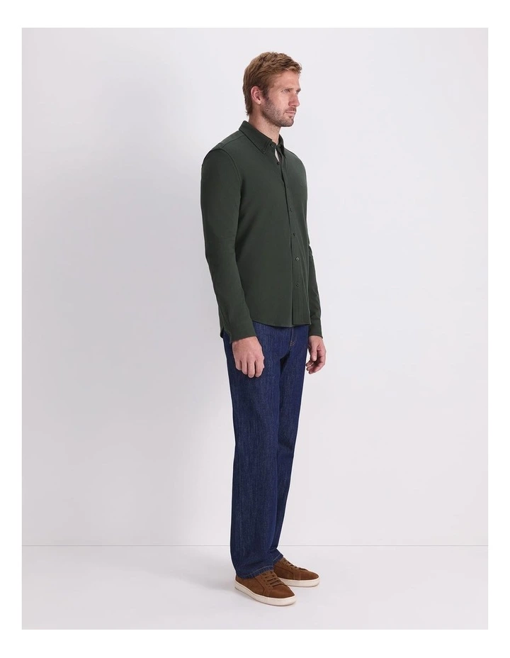 Long Sleeve Pique Shirt image 3