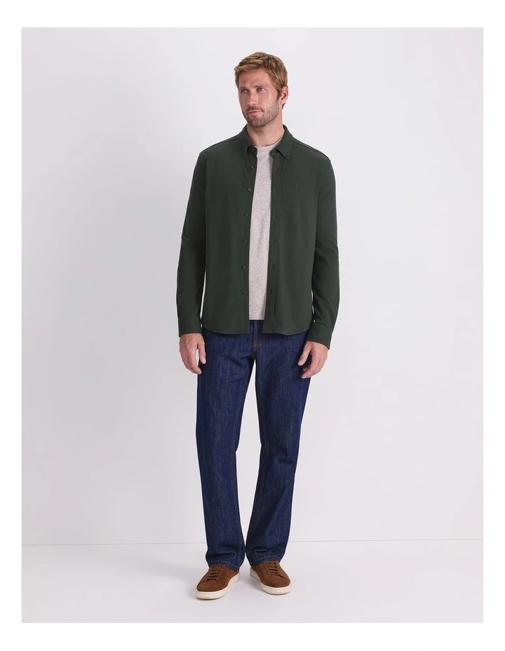 Long Sleeve Pique Shirt image 4