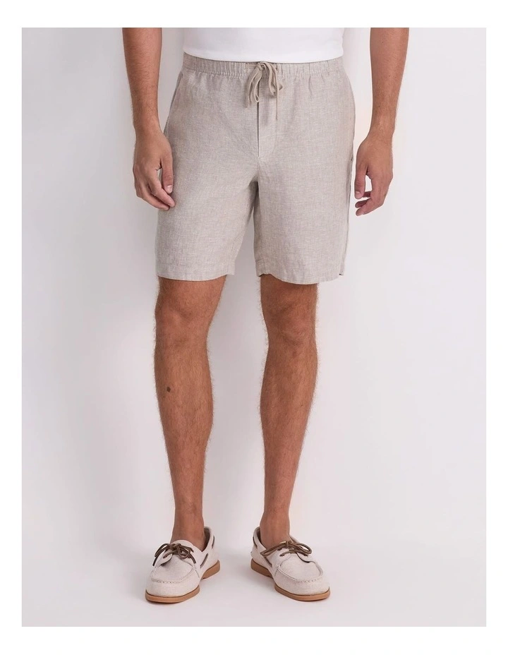 Caffery Yarn-Dyed Linen Short image 1