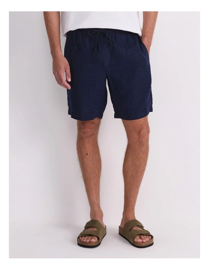 Caffery Yarn-Dyed Linen Short image 1