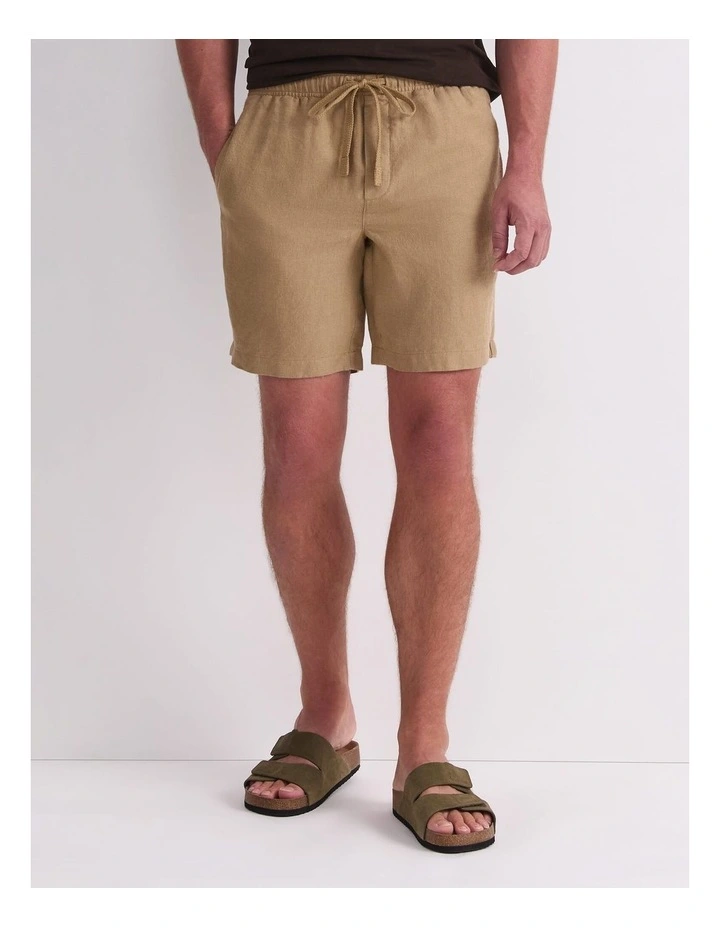 Caffery Yarn-Dyed Linen Short image 1