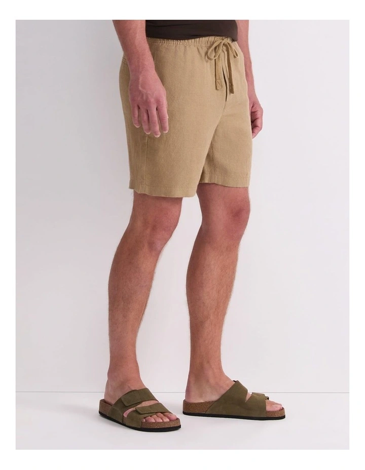 Caffery Yarn-Dyed Linen Short image 4
