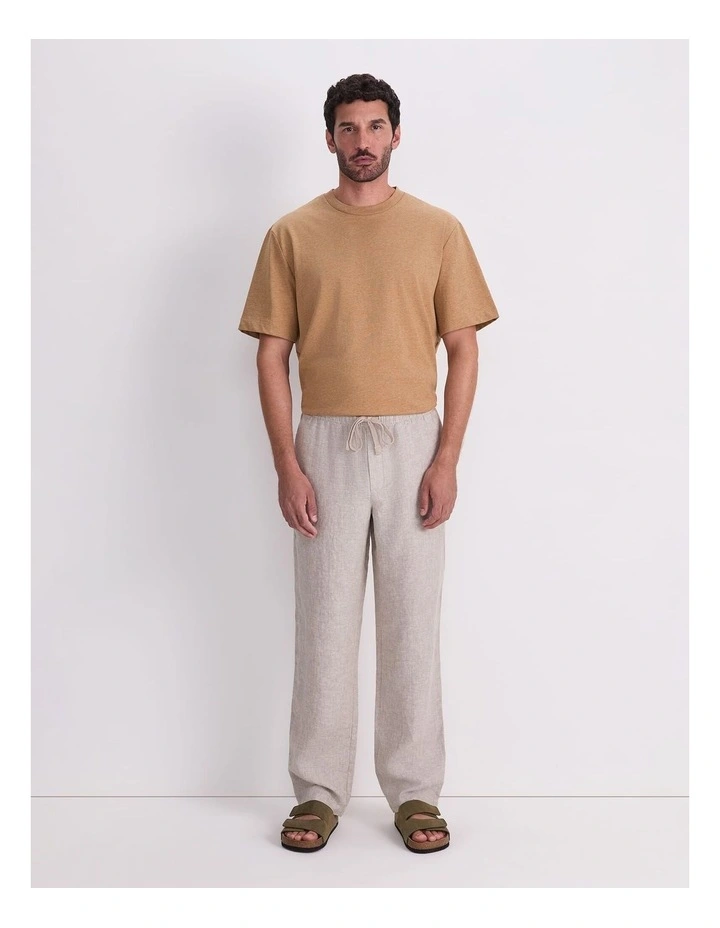 Caffery Yarn-Dyed Linen Pant image 4