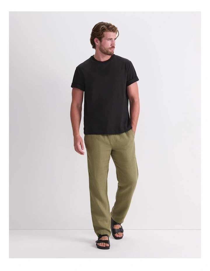 Caffery Yarn-Dyed Linen Pant image 3