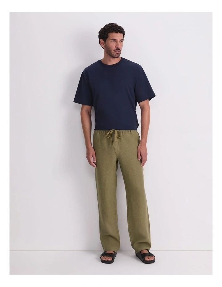 Caffery Yarn-Dyed Linen Pant image 4