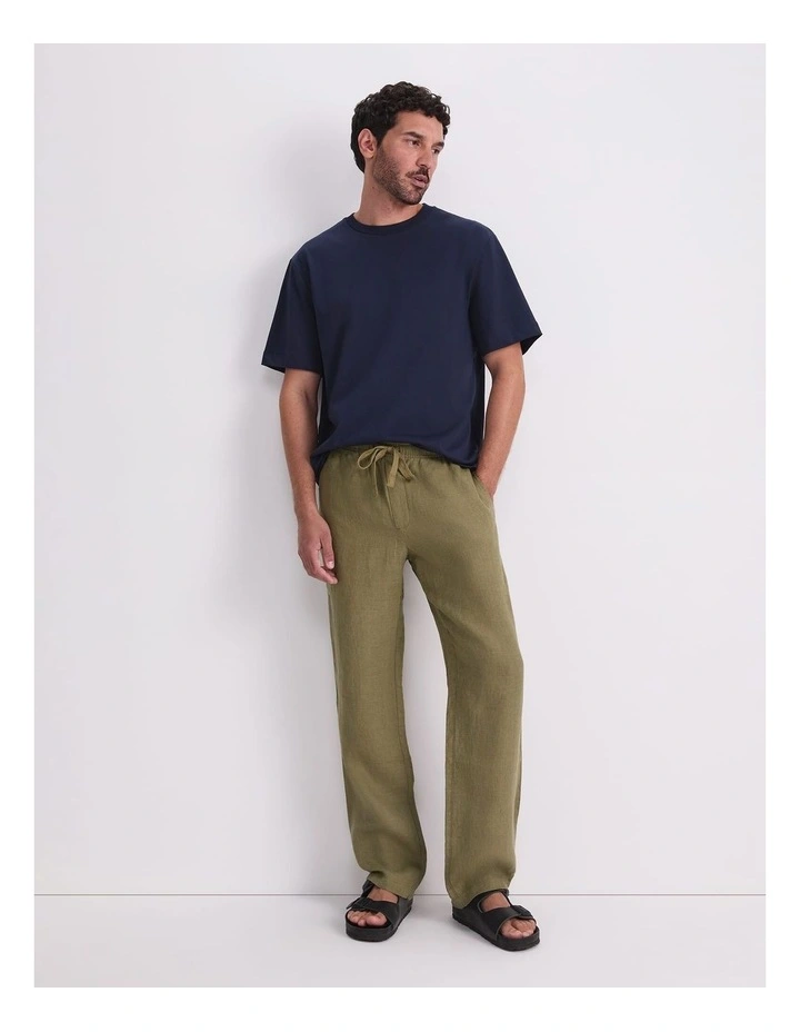 Caffery Yarn-Dyed Linen Pant image 5