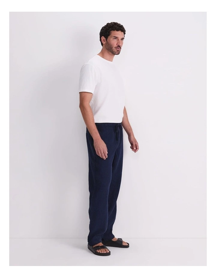 Caffery Yarn-Dyed Linen Pant image 3