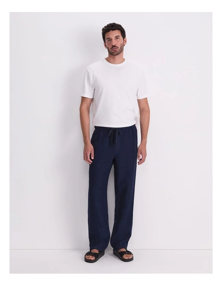Caffery Yarn-Dyed Linen Pant image 4