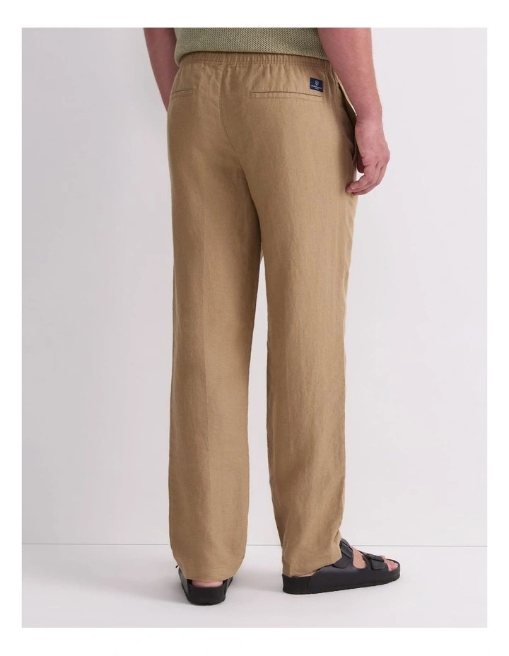 Caffery Yarn-Dyed Linen Pant image 2