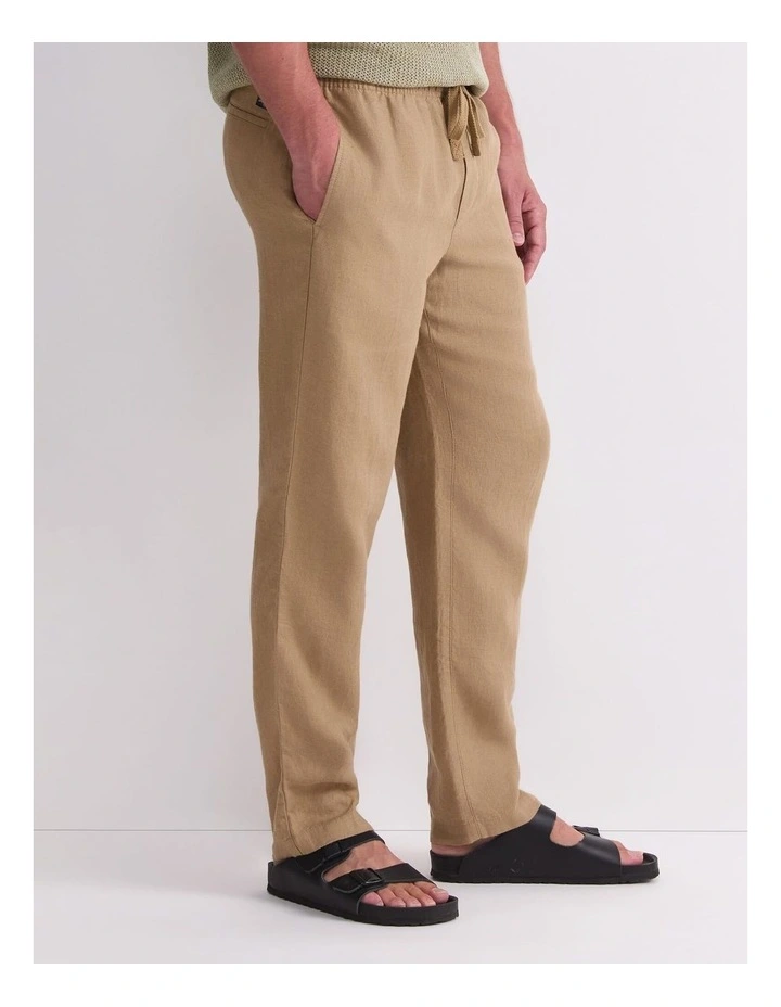 Caffery Yarn-Dyed Linen Pant image 4
